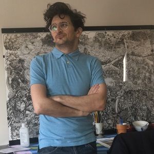 Mossimo Baby Blue Polo